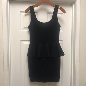 Bodycon LBD with Peplum waist
